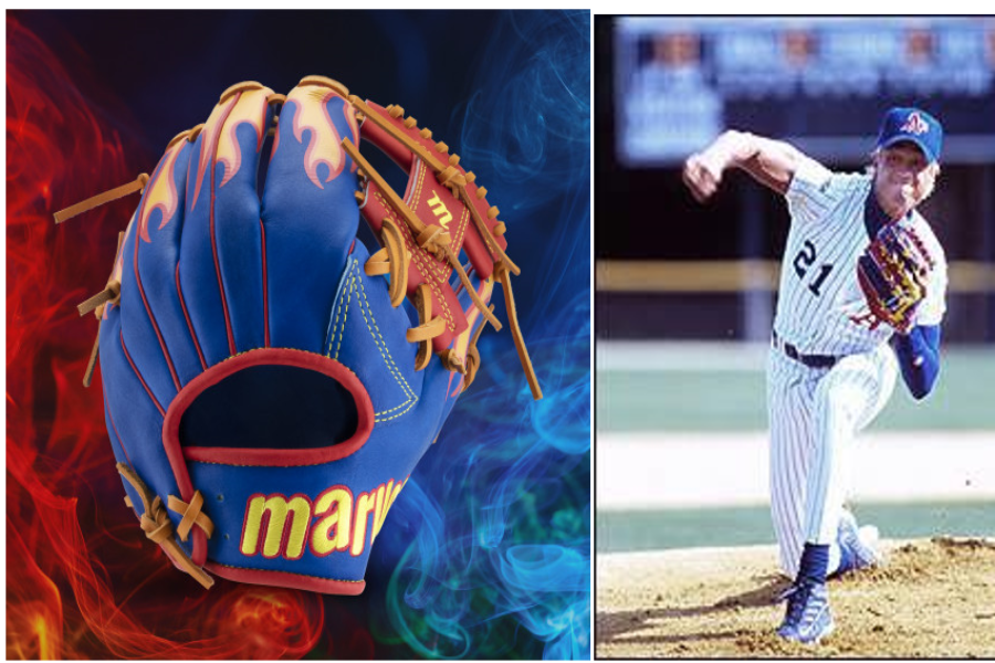 Colored Baseball Gloves