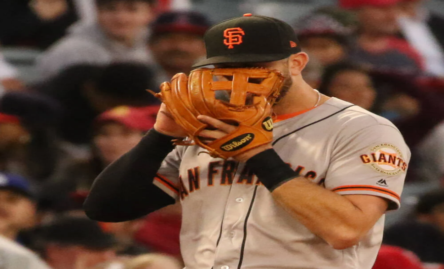 Orange Baseball Glove