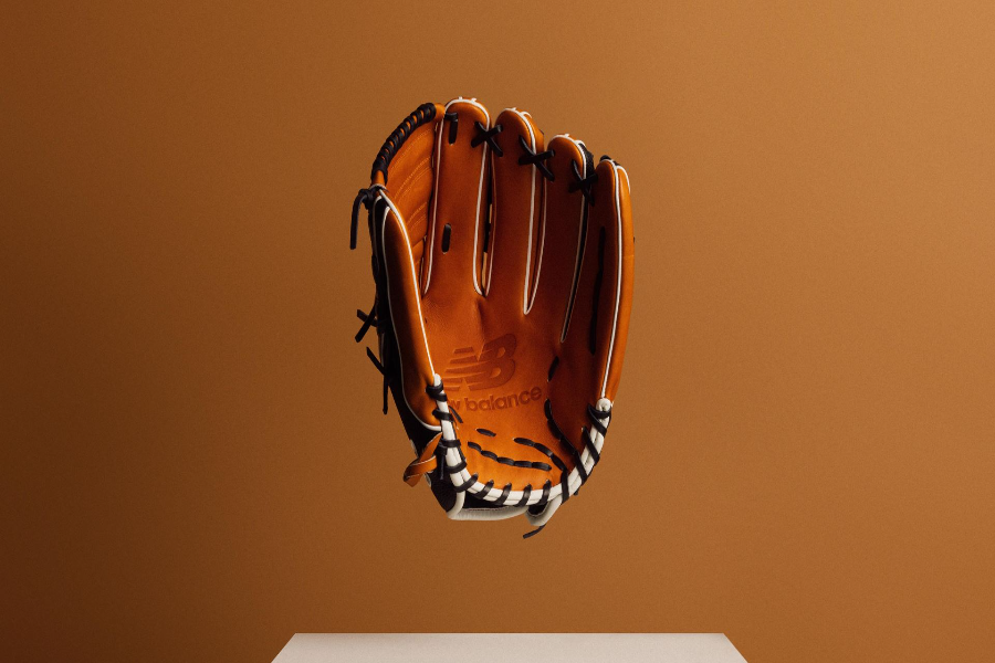 Orange Baseball Glove