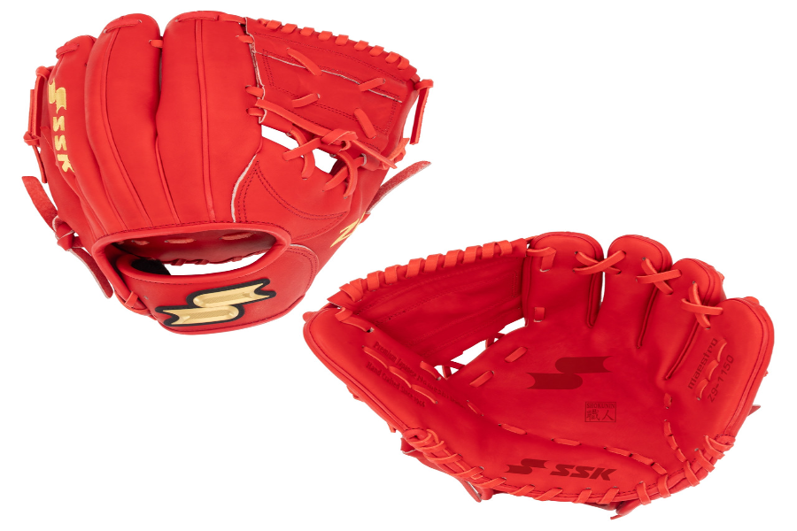 Red Baseball Glove