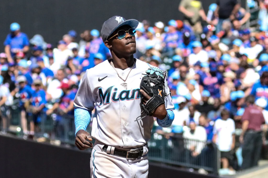 Blue Ice Cream Baseball Glove