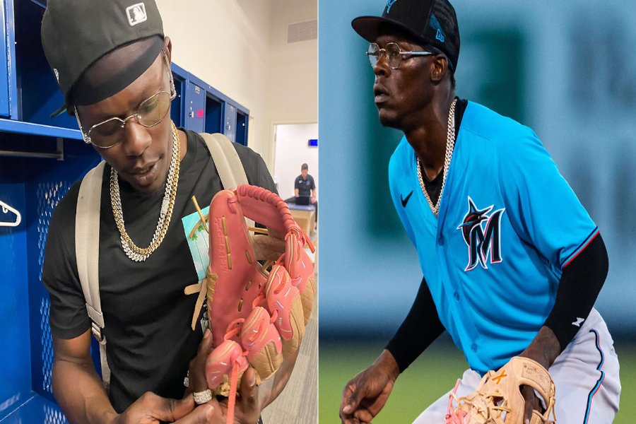 Ice Cream Drip Baseball Gloves